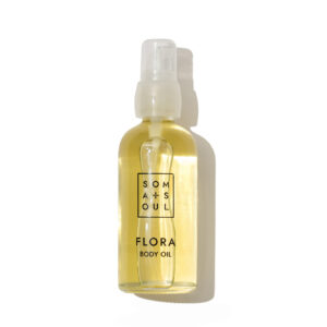 Flora body oil
